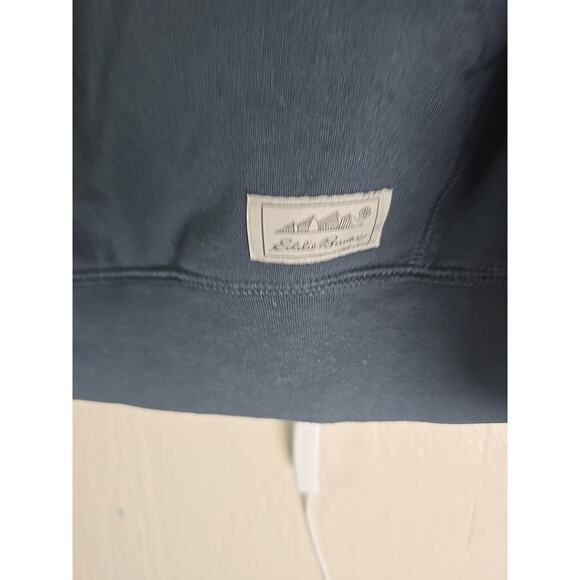 Eddie Bauer Hoodie Sweatshirt Mens Medium Cozy Winter Skater Grunge Punk - Picture 6 of 7